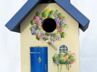 Paint your own bird box